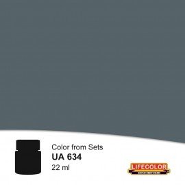 Lifecolor UA634 Marine royale Seconde Guerre mondiale Gris clair B20 22 ml 