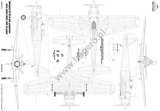 Kagero 7027 Nakajima Ki-43 Hayabusa. Ki-43-I/Ki-43-II/Ki-43-III models EN/PL – zdjęcie 2