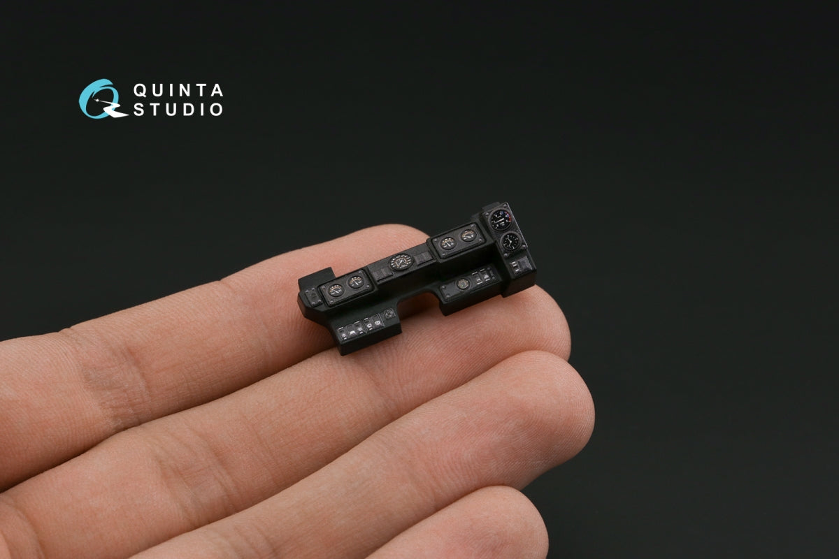 Intérieur imprimé en 3D et coloré sur papier décalcomanie Quinta Studio QD24004 Hummer H1 (MENG) 1/24 – image 6