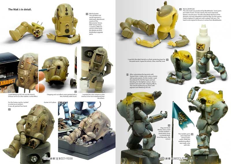 ABTEILUNG 502 ABT711 - Numéro endommagé 05 - Magazine Weathered &amp;amp; Worn Models – image 2
