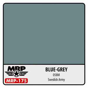 Peinture MR. Paint MRP-175 BLEU-GRIS 058M Armée suédoise 30 ml