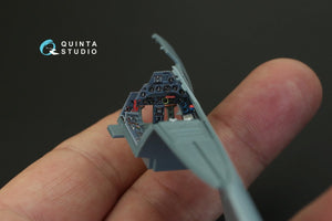 Intérieur imprimé en 3D et coloré sur papier décalcomanie Quinta Studio QD48079 FW 190A-3 (pour kit Eduard) 1/48 – immagine 5