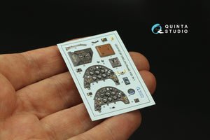 Intérieur imprimé en 3D et coloré sur papier décalcomanie (Revell) Quinta Studio QD32163 Bf 109G-2/4 1/32 – image 4