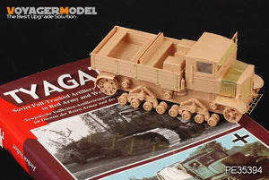 Tracteur russe Vorochilovets de la Seconde Guerre mondiale, modèle Voyager PE35394, pour TRUMPETER 01573, échelle 1/35 – Bild 8
