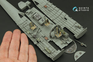Quinta Studio QD35127 Nakajima B5N2 Kate Intérieur coloré imprimé en 3D sur papier décalcomanie (Border Model) 1/35 – image 10