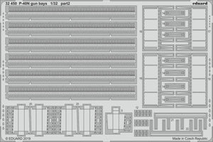 Baies de canons Eduard 32450 P-40N 1/32 TRUMPETER – image 2