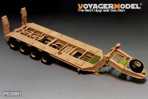 Voyager Model PE35951 Semi-remorque pour engins lourds M911 C-HET et M747 de l&amp;#39;armée américaine moderne pour MENG SS-013 1/35 – immagine 27
