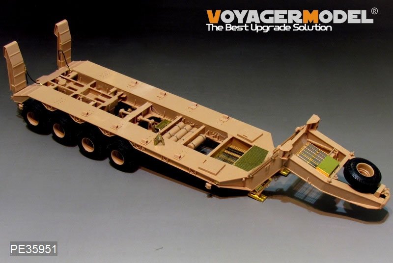 Voyager Model PE35951 Semi-remorque pour engins lourds M911 C-HET et M747 de l&amp;#39;armée américaine moderne pour MENG SS-013 1/35 – immagine 27