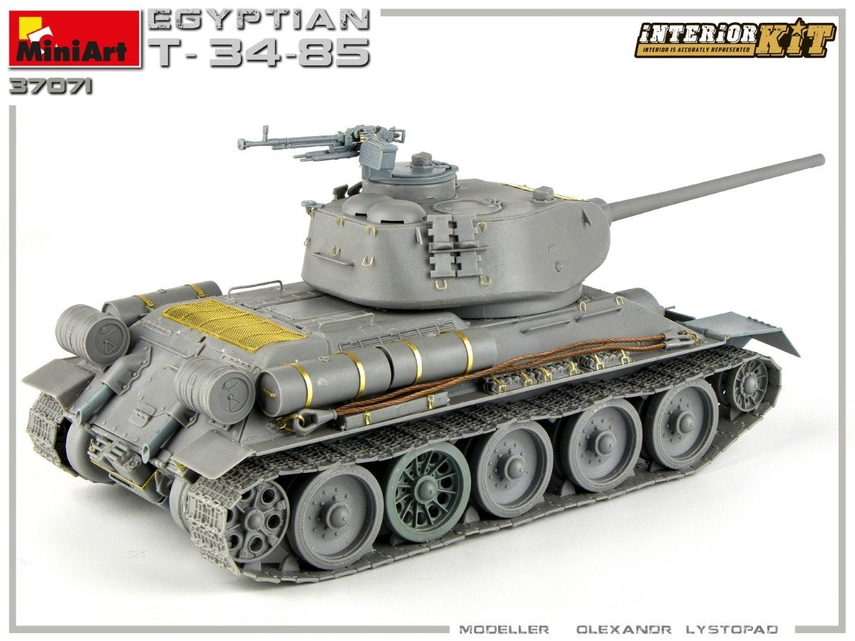 MiniArt 37071 ÉGYPTIEN T-34/85. KIT INTÉRIEUR 1/35 – imagen 5