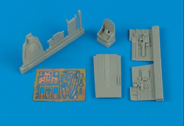 Ensemble de cockpit Aires 4301 P-40B au 1/48 Trumpeter