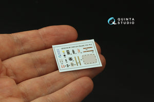 Intérieur imprimé en 3D et coloré sur papier décalcomanie (Revell) Quinta Studio QD32163 Bf 109G-2/4 1/32 – image 5