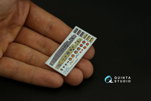 Intérieur imprimé en 3D et coloré sur papier décalcomanie (ICM) Quinta Studio QD35056 Horch 108 type 40 1/35 – image 10