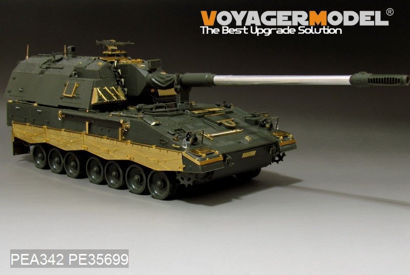 Jupes latérales pour char allemand moderne PzH2000 (modèle Voyager PEA342, pour MENG TS-012) à l&amp;#39;échelle 1/35 – immagine 2