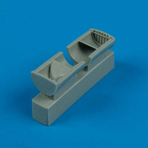 Échappement du refroidisseur d&amp;#39;huile Quickboost QB48291 P-47 Thunderbolt Tamiya 1/48