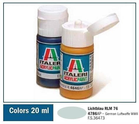 Italeri 4786AP BLEU CLAIR 20 ml 