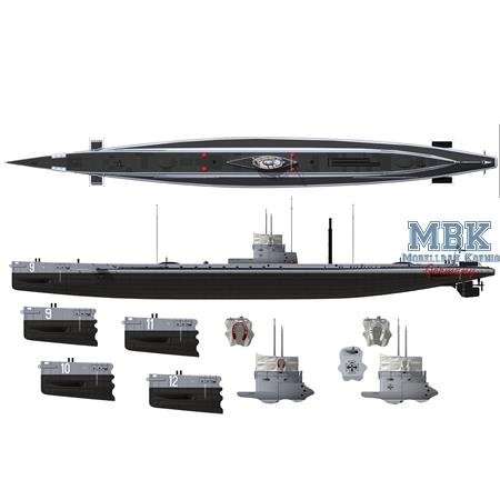 Das Werk DW72001 Sous-marin allemand SM U9 de la Première Guerre mondiale, échelle 1/72 – image 2