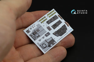 Intérieur imprimé en 3D et coloré sur papier décalcomanie Quinta Studio QD48184 La-11 (HobbyBoss) 1/48 – Bild 4