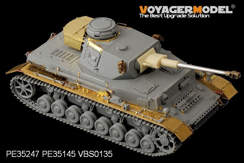 Maquette Voyager PE35247, char allemand Pz.Kpfw.IV Ausf.G (division LAH, Kharkov, 1943) (pour DRAGON 6363), échelle 1/35 – imagen 3