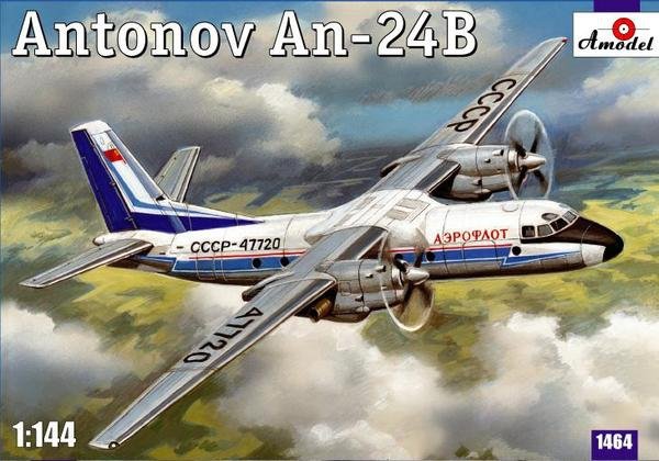 Maquette A-Model 01464 Antonov An-24B 1/144