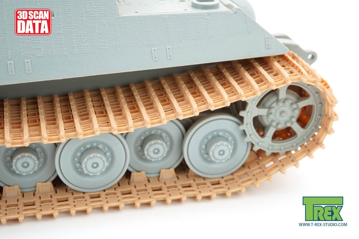 Chenilles T-Rex Studio TR85052 Jagdtiger pour suspension Porsche 1/35 – image 3