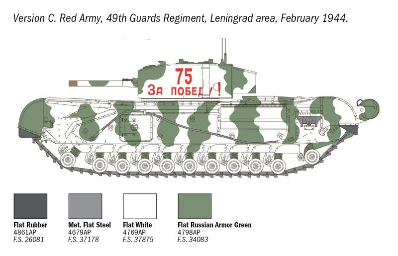 Italeri 7083 Churchill Mk. III 1/72 – image 7