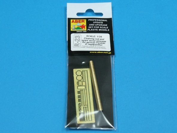 Tige de nettoyage Aber R-23 et rangement d&amp;#39;antenne de rechange pour Panther et Jagdpanther allemands (1/35) – Bild 3