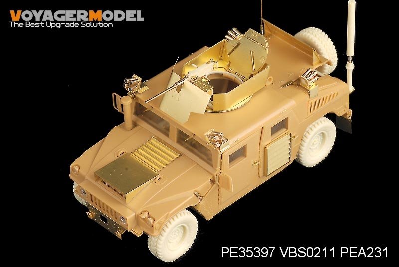 Voyager Modèle PE35397 Humvee M1114 moderne de l&amp;#39;USMC avec CIP/décharge de fumée pour Bronco 35080 1/35 – image 21