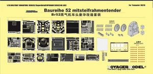 Voyager modèle PRO35002 Baureihe 52 avec Steifrahmentender 1/35
