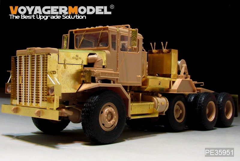 Voyager Model PE35951 Semi-remorque pour engins lourds M911 C-HET et M747 de l&amp;#39;armée américaine moderne pour MENG SS-013 1/35 – immagine 12
