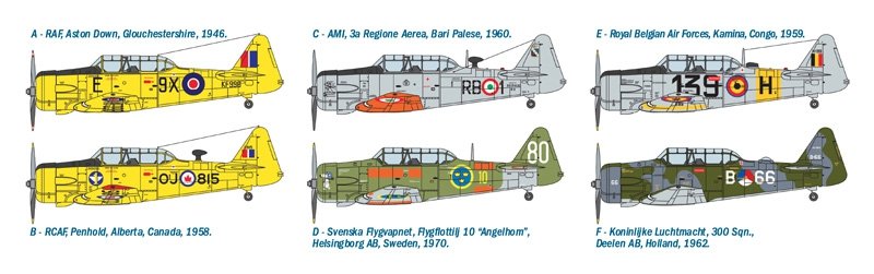 Italeri 2736 HARVARD Mk.IIA (1/48)  – imagen 2
