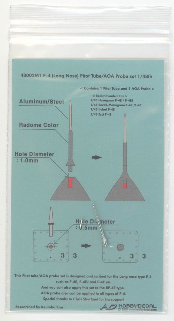 HobbyDecal AL48006V1 ROKAF F-4E 17e FW, 2008 1/48 – immagine 3