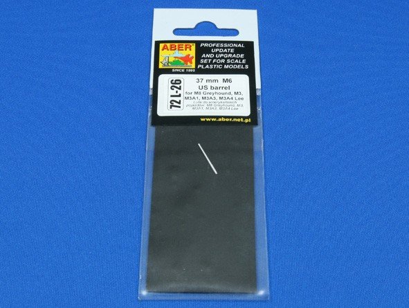 Canon Aber 72L-26 37 mm M6 pour M8 Greyhound, M3, M3A1, M3A3, M3A4 Lee / Canon américain 37 mm M6 pour M8 Greyhound, M3, M3A1, M3A4 Lee 1/72 – imagen 4