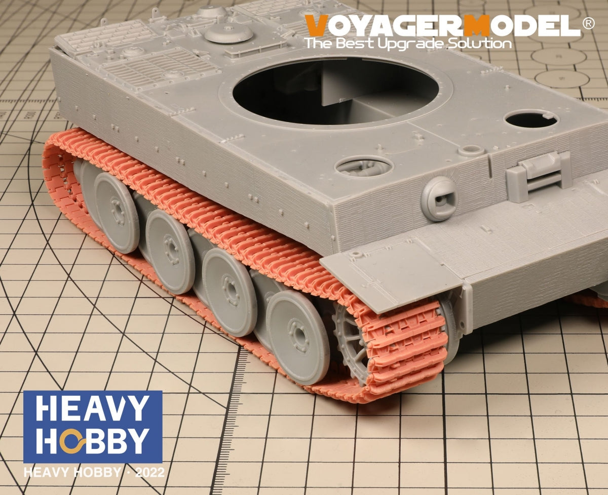 Chenilles miroir Heavy Hobby PT35003 pour char Tiger I allemand de la Seconde Guerre mondiale (version initiale), compatibles avec les maquettes Dragon 6262, 6600, RFM 5075 et 5078 au 1/35. – Bild 5