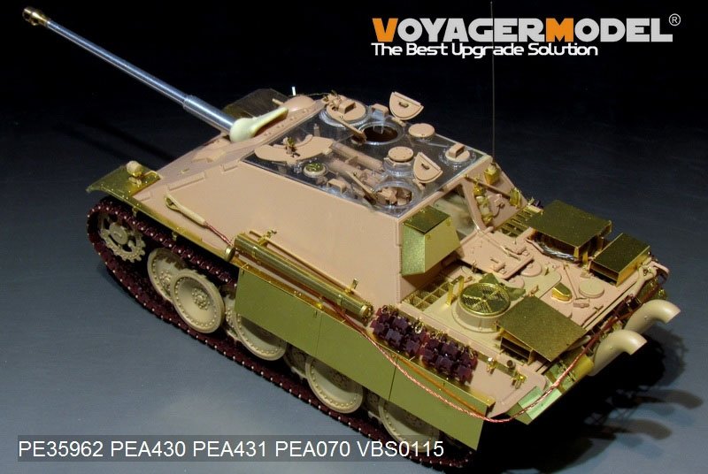 Kit de mise à niveau de base Voyager Model PE35962 Jagdpanther G2 de la Seconde Guerre mondiale pour RMF 5012 au 1/35 – immagine 7