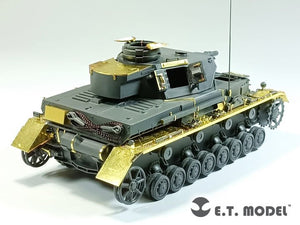 E.T. Model E35-303 WWII German Pz.Kpfw.IV Ausf.F For TAMIYA 35374 1/35 – zdjęcie 4