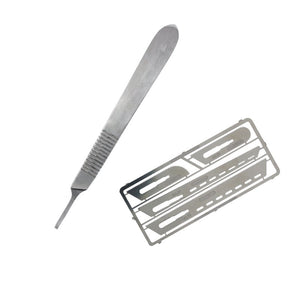 Ensemble de scie de précision Modelcraft PKN0008-K (0,12 mm) avec manche à scalpel