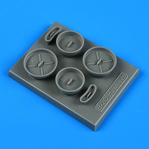 Quickboost QB48972 E-2 Hawkeye FOD Covers Kinetic 1/48