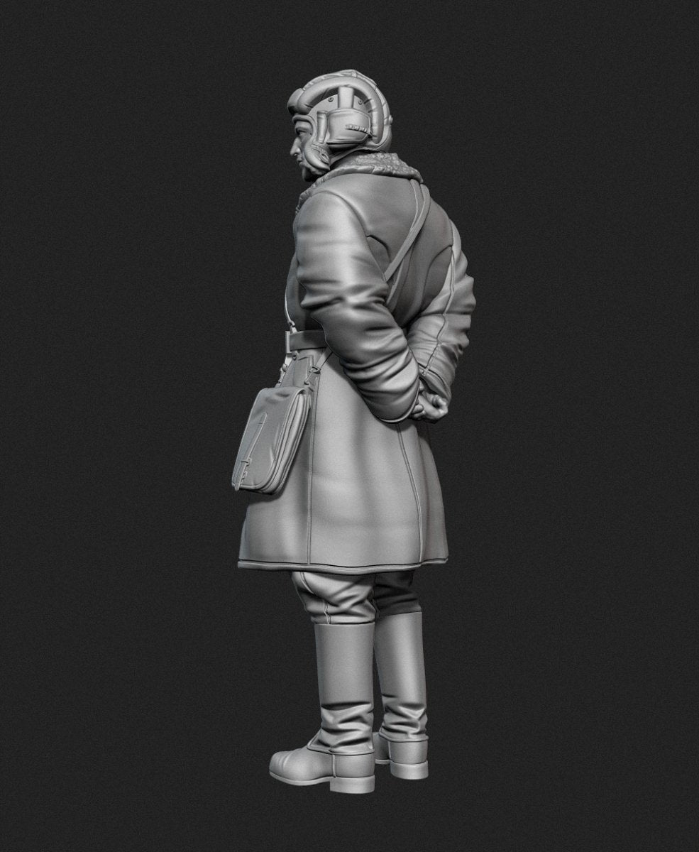 Panzer Art FI35-128 Officier de char soviétique en manteau de peau de mouton n° 1 1/35 – image 4