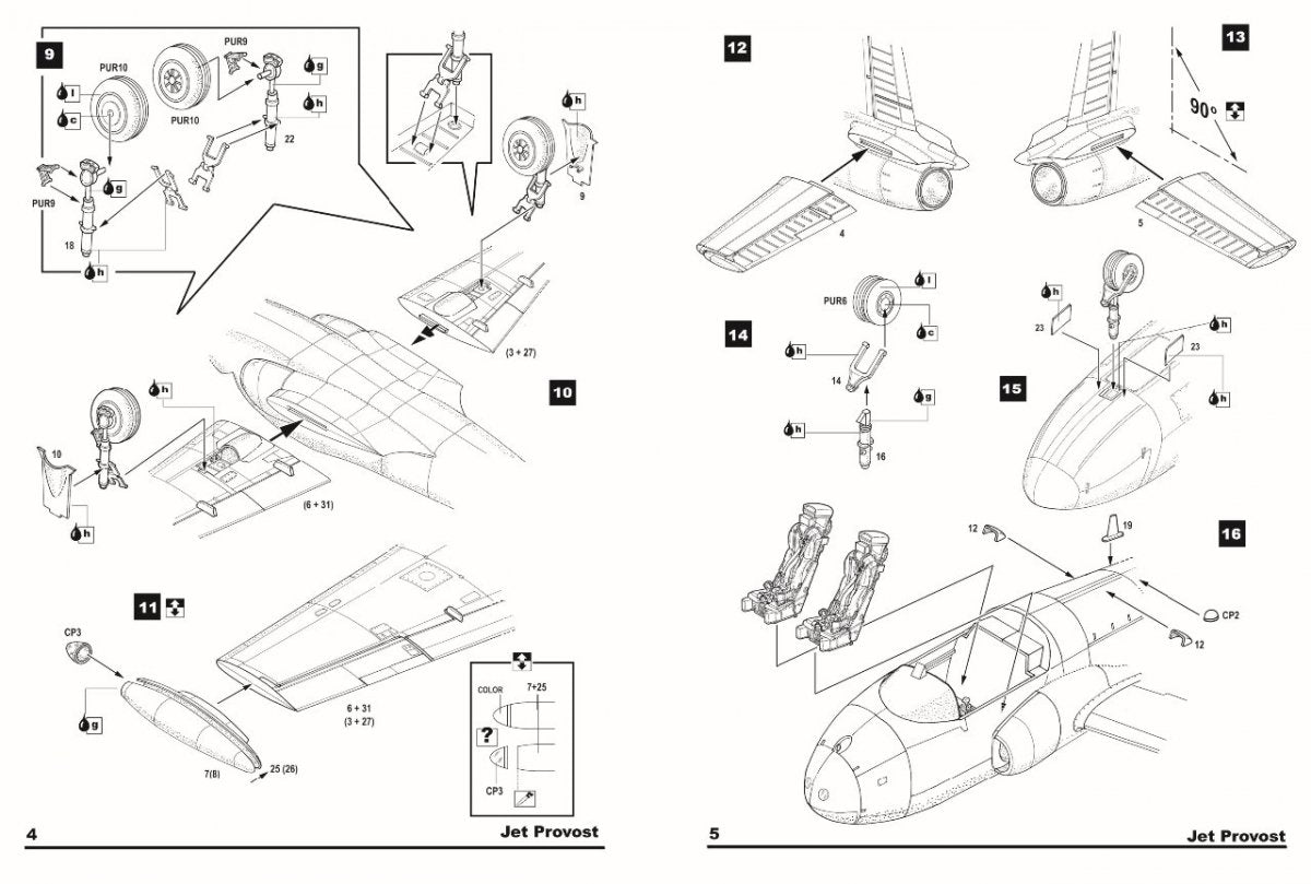 Fly 48017 Jet Provost T.3/T.3A 1/48 – imagen 6