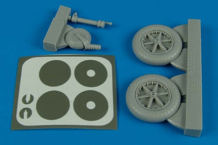 Roues et masques Aires 2138 Bf 109F 1/32 Trumpeter