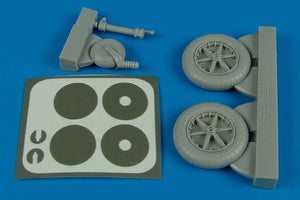 Roues et masques Aires 2138 Bf 109F 1/32 Trumpeter