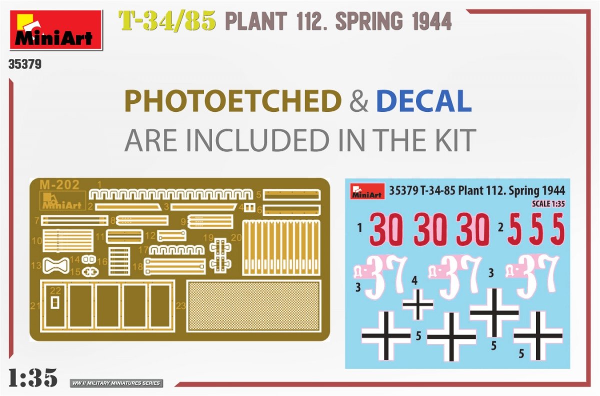 MiniArt 35379 T-34/85 USINE 112. PRINTEMPS 1944 1/35 – Bild 11
