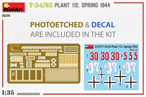 MiniArt 35379 T-34/85 USINE 112. PRINTEMPS 1944 1/35 – Bild 11