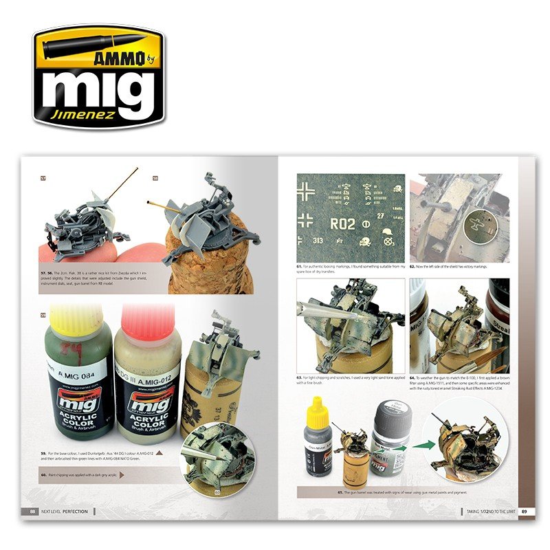 Ammo of Mig Jimenez 6122 NEXT LEVEL : PERFECTION - Faire passer l&amp;#39;échelle 1/72 au niveau supérieur (Anglais) – Bild 4