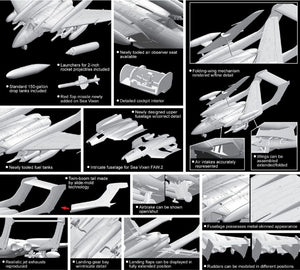 Cyber ​​Hobby 5105 Sea Vixen FAW.2 (1/72) – image 4