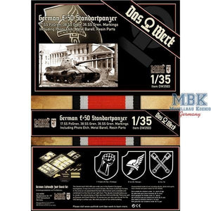 Das Werk DW3503 German E-50 Standardpanzer 1/35 – zdjęcie 2
