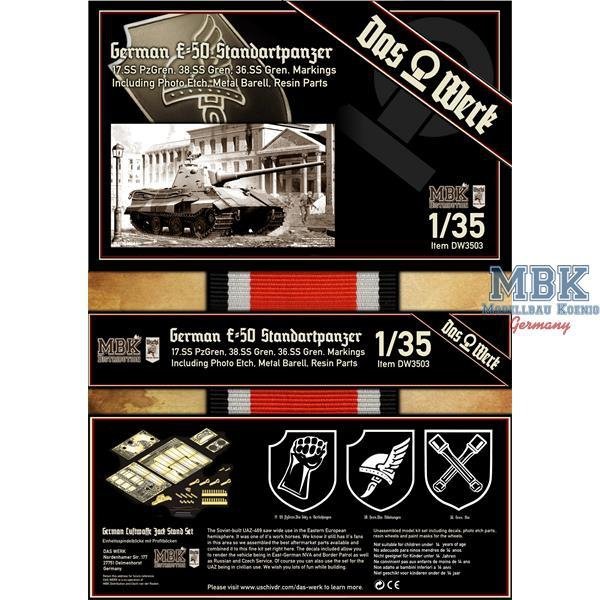 Das Werk DW3503 German E-50 Standardpanzer 1/35 – zdjęcie 2