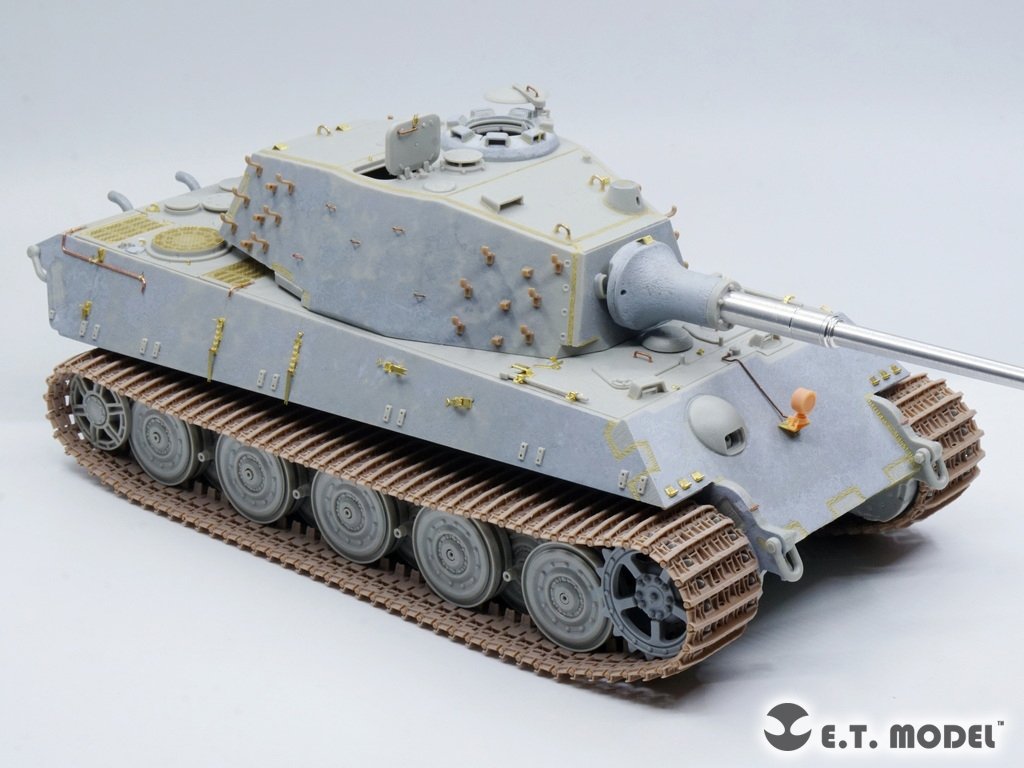 ET Model P35-069 Chenille fonctionnelle simple KingTiger allemand de la Seconde Guerre mondiale (18 dents, version tardive) (Impression 3D) 1/35 – Bild 10