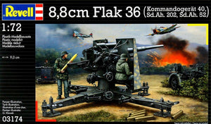 Revell 03174 8.8 cm Flak 36 (Fire Director 40, Sd.Ah. 202 &amp;amp; 52) (1/72)