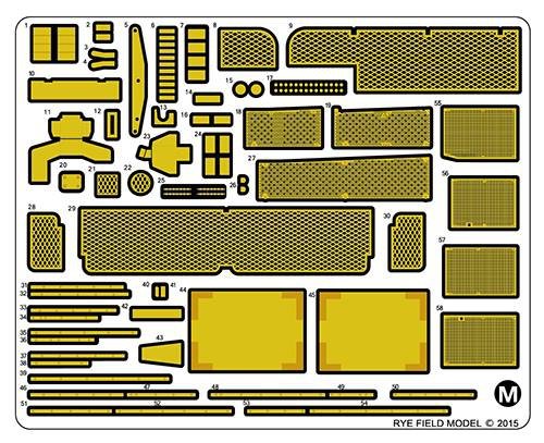 Rye Field Model 5004 U.S. Main Battle Tank M1A2 SEP Abrams TUSK I / TUSK II / M1A1 TUSK – zdjęcie 4